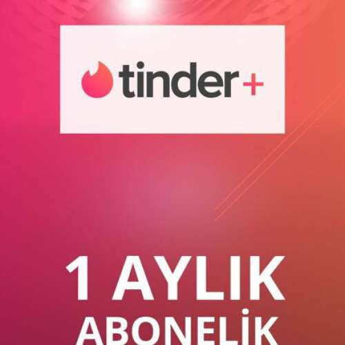  Tinder Plus 1 Aylık Üyelik
